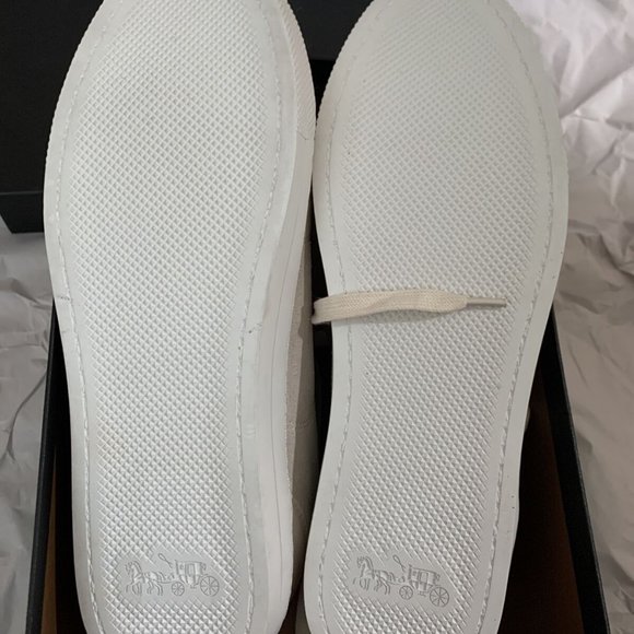 Coach Paddy suede Leather Sneaker NIB size 10 PRICE FIRM - Picture 4 of 7